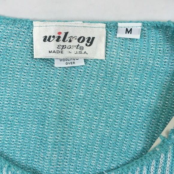 Wilroy Sports Vintage  Knit Sweater - Picture 3 of 10